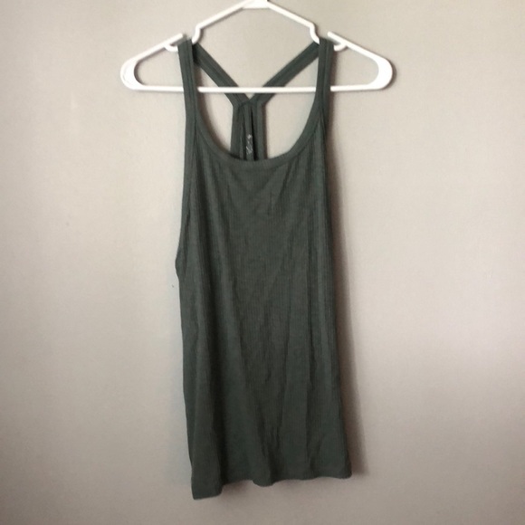 Sage green tank top, with tags. - Picture 1 of 5